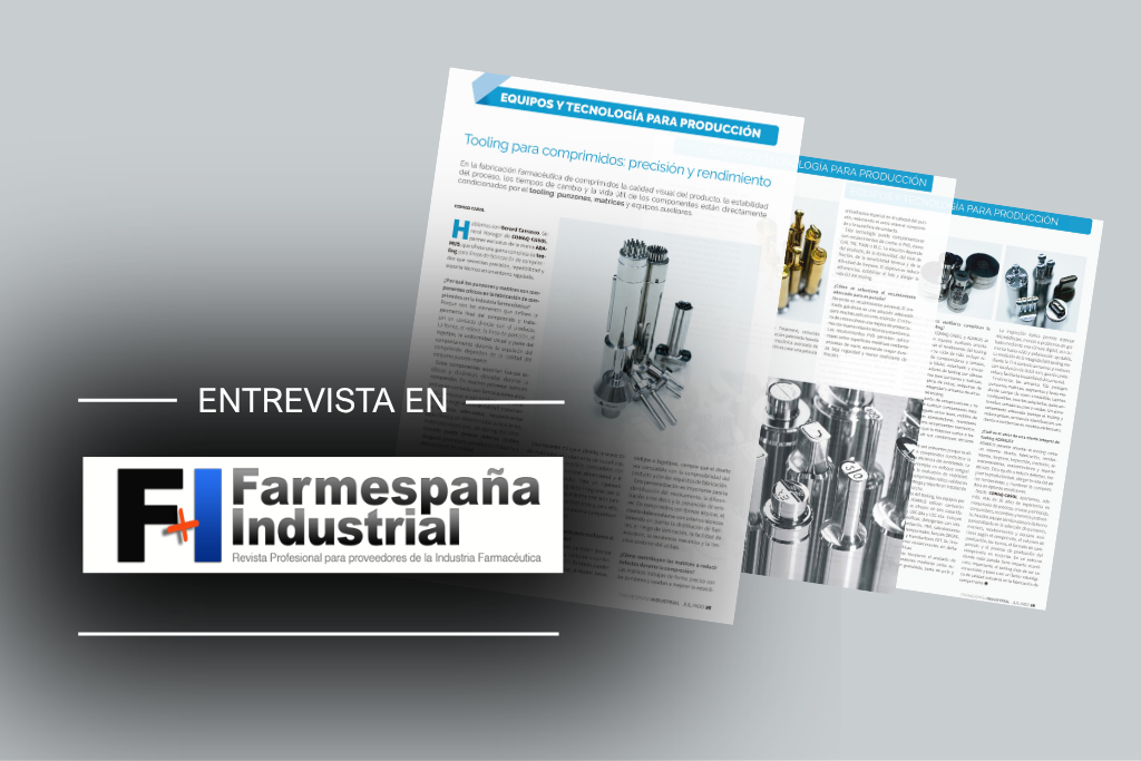 TOOLING para comprimidos: precisión y rendimiento
